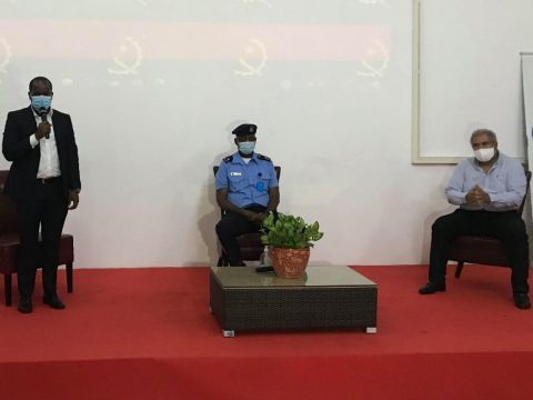 Pólo Industrial De Viana e Comando Municipal da Polícia Nacional apresentam estratégias de segurança