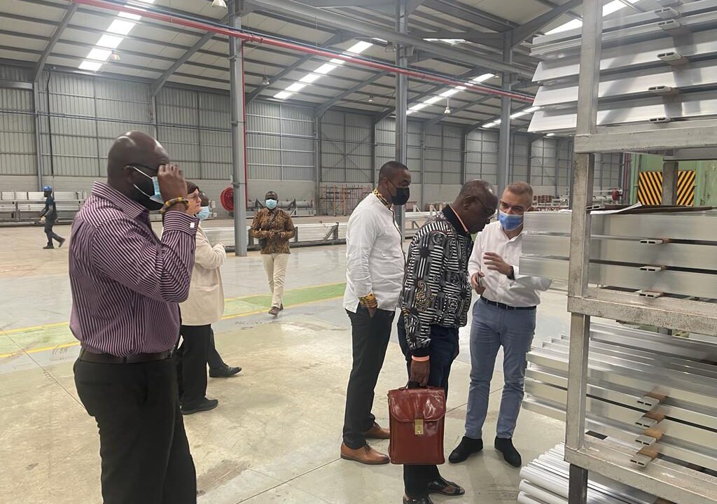 Delegação proveniente do Gana visita PDIV