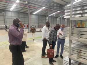 Delegação proveniente do Gana visita PDIV